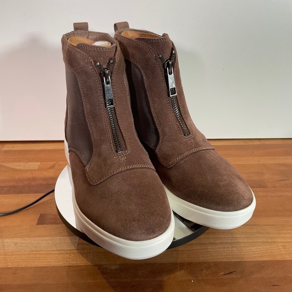 Naturalizer Tisha slip on wedge sneaker  - 7M  Brown - Picture 9 of 12